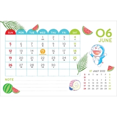 Lịch bàn Doraemon 2022 (tặng kèm sticker)