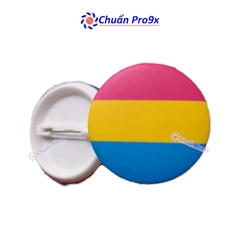 Huy hiệu LGBT Toàn tính Pansexual 44 mm