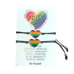 Combo 2 Vòng Tay Pride Love Is Love – Biểu Tượng Tự Do & Yêu Thương
