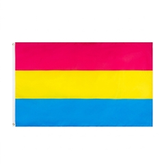 Cờ LGBT Pansexual cộng đồng người toàn tính