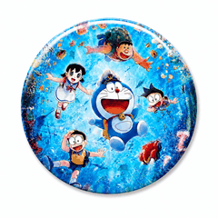 Huy Hiệu Cài Áo Doraemon 2026 Bản Đặc Biệt (Size 44mm) - Phụ Kiện Anime Hoạt Hình Đáng Yêu