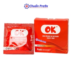 Bao Cao Su Ok Original Hộp 3 Bao