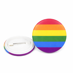 Huy hiệu LGBT Lục Sắc Rainbow 44 mm