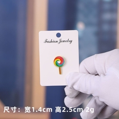 Pin cài áo Lollipop Rainbow Heart – Sắc màu tự hào