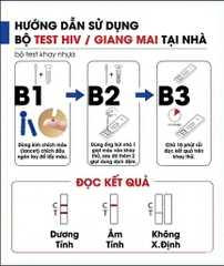 Que test HIV tại nhà Fastep USA kết quả chính xác