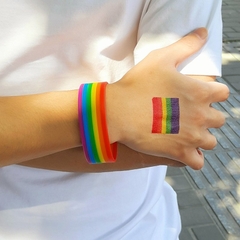 Vòng Đeo Tay Silicone 6 Màu LGBT Pride
