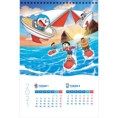 Lịch Treo Tường Doraemon 2021