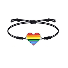 Vòng Tay LGBT Trái Tim Cầu Vồng