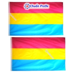 Cờ LGBT Pansexual cộng đồng người toàn tính