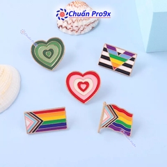 Ghim cài áo LGBT Ally Pride Flag