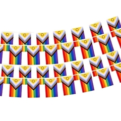 Dây cờ LGBT Cờ Tiến bộ (Progress Pride Flag)