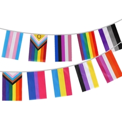 Dây cờ LGBT Cờ Tiến bộ (Progress Pride Flag)