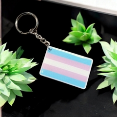 Móc khóa LGBT Transgender Chuyển Giới