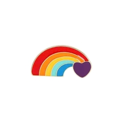 Ghim cài LGBT cầu vồng lục sắc Love KHG3374