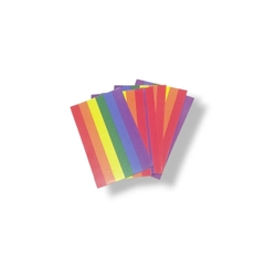 LGBT lục sắc - 2 Cờ cầm tay , huy hiệu , 10 sticker