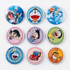 Combo 9 Huy Hiệu Cài Áo Doraemon Movie 2026 Tặng 1 Huy Hiệu Đặc Biệt Random
