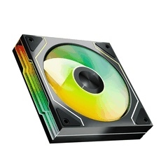 Fan Case Leopard Star Trail ARGB - Đen, gió thuận