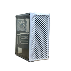 Thùng máy Magic Luxury 4F - Trắng | Full Tower, kèm sẵn 4 fan