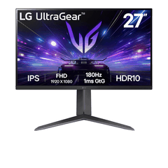 Màn hình Gaming LG 27GS65F-B.ATV | 27 inch, Full HD, IPS, 180Hz, 1ms, chân xoay