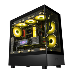 Thùng máy Segotep Endura Pro+ Đen | Full-ATX, không fan