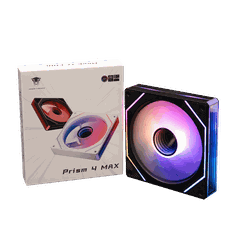 Fan Case Leopard Prism 4Max ARGB - Black (Sync main, gió ngược)