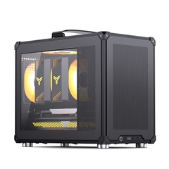 Thùng máy Jonsbo C6 Max Micro-ATX | Màu đen