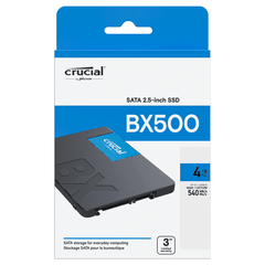 Ổ cứng SSD Crucial BX500 4TB | 2.5 inch SATA III CT4000BX500SSD1