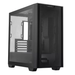 Thùng máy ASUS A21 Mesh - Đen | AIO 360 Top, Micro ATX, không fan