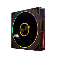 Fan case Leopard TransWarp ARGB - Black | Gió thuận, fan lẻ