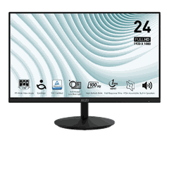 Màn hình MSI PRO MP242A | 23.8 inch, Full HD, IPS, 100Hz, 1ms, Phẳng