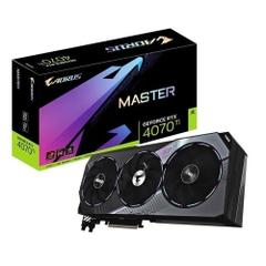 Card màn hình Gigabyte RTX4070TI 12GB Aorus Master 3 Fan (GV-N407TAORUS M-12GD)