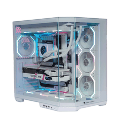 Thùng máy Case Leopard AS-01 Hồ Cá - Trắng | Không kèm fan