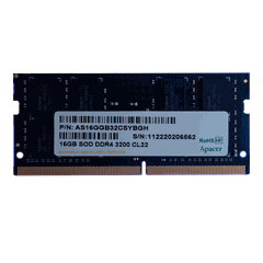 Ram Laptop Apacer SODIMM 8GB DDR4 3200MHz (ES.08G21.GSH)