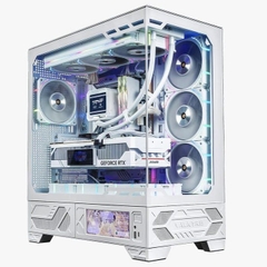 Thùng máy VALKYRIE VK-03 ATX - White | Màn hình 6.2
