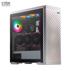 Thùng máy Adata XPG Defender Pro; White; Kèm 3 Fan ARGB.