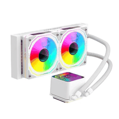 Tản nhiệt nước Coolmoon Glacier 240 ARGB - Trắng