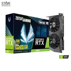Card màn hình ZOTAC Gaming RTX 3060 Twin Edge 12GB DDR6 Ver 2 (ZT-A30600E-10M)