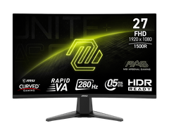 Màn hình gaming MSI MAG 276CXF | 27 inch, FHD, Rapid VA, 280Hz, 0.5ms, cong