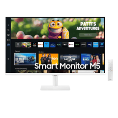 Màn hình thông minh Samsung M5 LS32CM501EEXXV | 32 inch, Full HD, VA, 60Hz, 4ms, Wifi + BT + Remote, phẳng