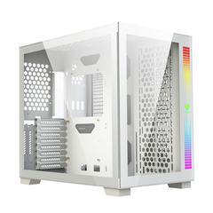 Thùng máy Coolmoon Aosor Pro | Trắng, Full ATX, Không Fan