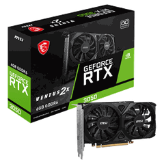 Card màn hình MSI RTX 3050 Ventus 2X 6G OC