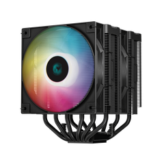 Tản nhiệt khí Deepcool AG620 Digital BK ARGB - Đen, nhập khẩu | Hai tháp, hiển thị nhiệt độ