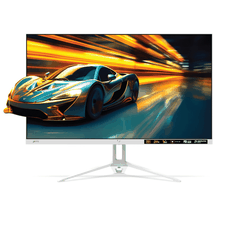 Màn hình Gaming VSP VG273F1 | 27 inch, Full HD, IPS, 200Hz, 1ms, Speaker, trắng