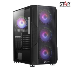 Thùng máy Jetek Squid Game -Z4 Tặng kèm 3 Fan RGB