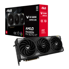 Card màn hình ASUS TUF Gaming RX 9070 XT OC Edition 16GB GDDR6