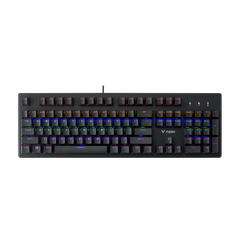 Bàn phím cơ Rapoo V510C Black | Led Rainbow, Red Switch