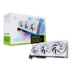 Card màn hình MSI GeForce RTX 5060 Ti 16G Gaming Trio OC White