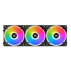 Fan case XIGMATEK Starlink Ultra Black EN41303 | ARGB, Modular Design, bộ 3 fan
