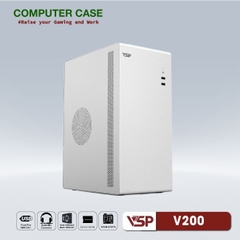 Thùng máy VSP V200 - Trắng Bạc
