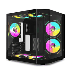Thùng máy Case VSP X8 - Đen | Hồ cá, không kèm fan